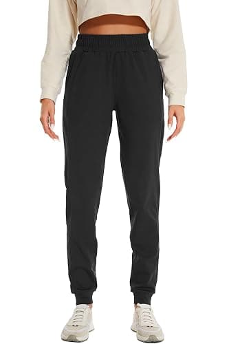 HOdo 32"/34"/36" Inseam Womens Tall Sweatpants Fleece Lined Long Joggers Workout Pants with Pockets thumbnail 2