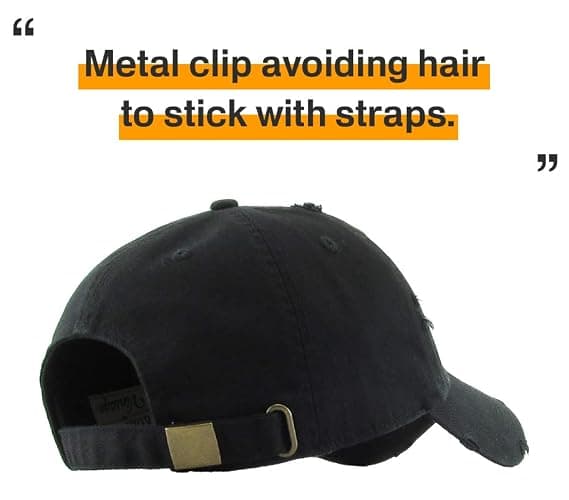 KBETHOS Vintage Washed Distressed Cotton Dad Hat Baseball Cap Adjustable Polo Trucker Unisex Style Headwear thumbnail 6