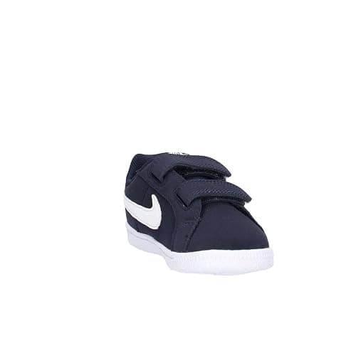 NIKE Kids' Court Royale Sneaker (TDV) - Toddler (1-4 Years) - 4 Toddler - Obsidian/White thumbnail 7