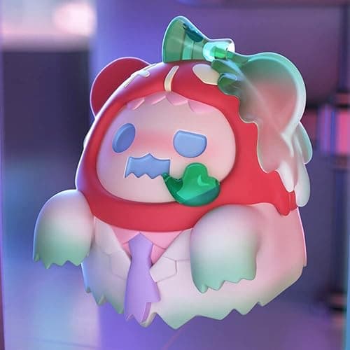 BEEMAI Ghost Bear Lovesick Lab Series 1PC Random Design Cute Figures Desktop Ornament Collectible Toys Birthday Gifts thumbnail 2