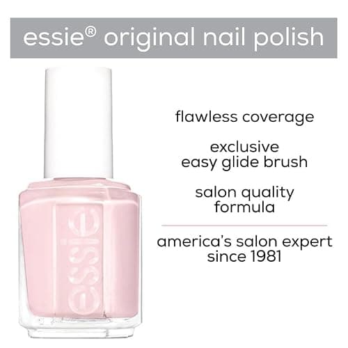 essie Original Nail Polish, Classic Sheer Pink, Trendy Colour, Lovely Natural Finish, Nail Polish for Any Occasion & Season, French Manicure, 13 Mademoiselle thumbnail 6