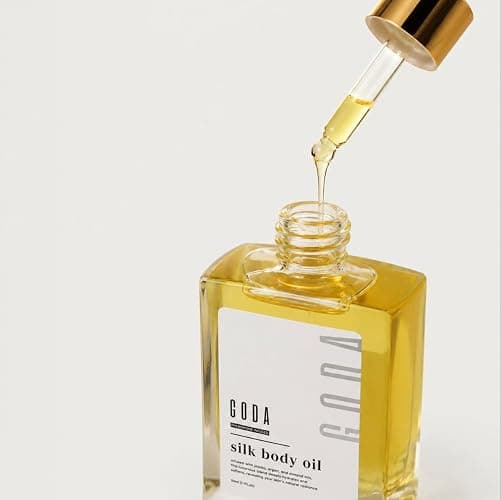 GODA Silk Body Oil Women - Firming Anti Aging Moisturizing Formula, Crepey Skin Hydrating After Shower, Scented Organic Blend Premium Skincare thumbnail 8