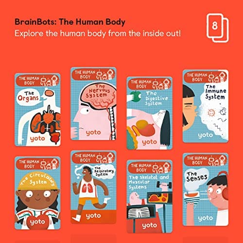 Yoto BrainBots: The Human Body – 8 Kids Audio Cards thumbnail 2