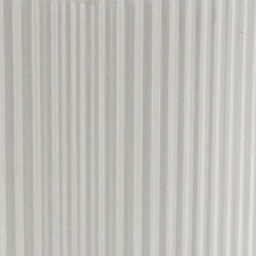 Amazon Basics Fluted Ceramic House Round Planter, 20.3 cm, White thumbnail 5
