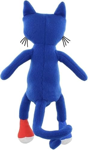 MerryMakers Pete the Cat Plush Doll, 14.5-Inch , Blue thumbnail 5