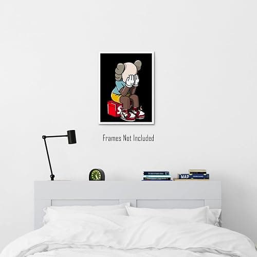 Brooke & Vine Hypebeast Room Decor (UNFRAMED 12 x 16) Michael Jordan Shoes Sneaker Poster Sneakerhead Posters Air Jordans Teen Boy Room Girl Room Wall Art Prints Bedroom, Dorm, Desk - K Original thumbnail 4