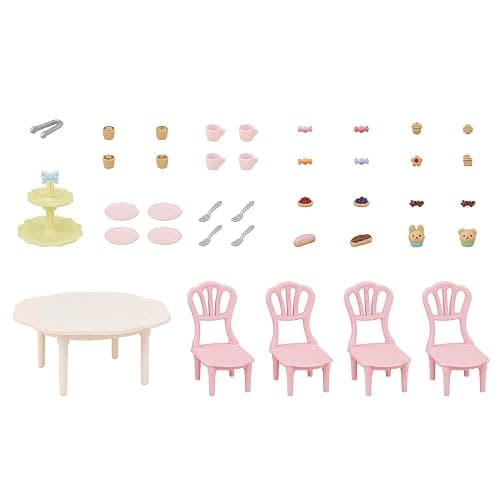 Calico Critters Sweets Party Set - The Perfect Dollhouse Accessories to Host a Tea Party for Your Critters! thumbnail 4