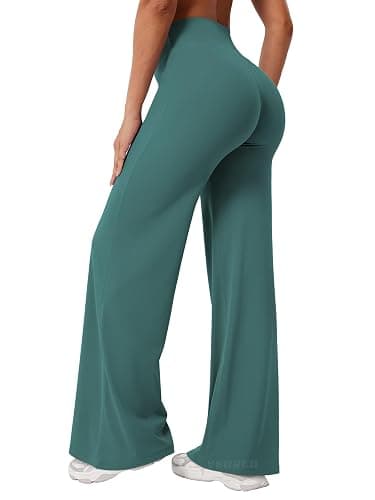 YEOREO Workout Leggings Womens No Front Seam Straight Leggings 29"/ 31.5"/ 33"/ 35" High Waist Buttery Eddiy Gym Yoga Pants thumbnail 2