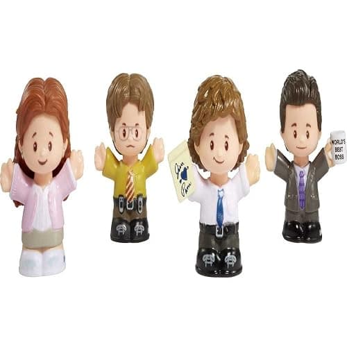 Little People Collector The Office US TV Show Special Edition Set for Adults & Fans, 4 Figures in Display Package thumbnail 6