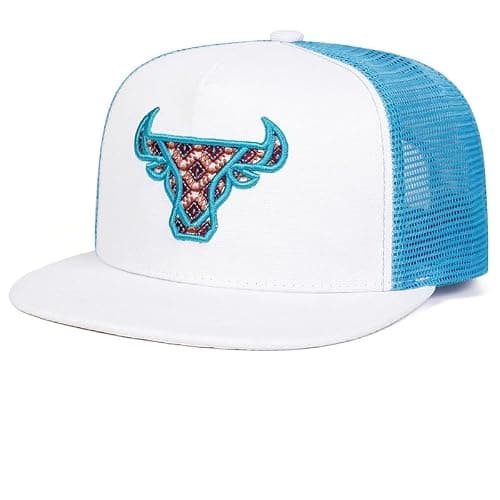 Unisex Ox Head Embroidery Hip-hop Baseball Cap Golf Dad Hat Adjustable Classic Sun Trucker Caps Outdoor Travel - Image 1