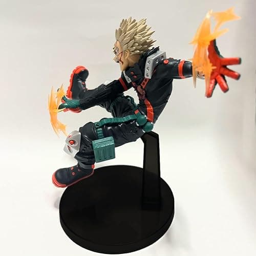 YLQANONG Bakugo Figures MHA Anime Figure Statues Midoriya Izuku Todoroki Shouto Toga Himiko Anime Action Figurine 16CM thumbnail 5
