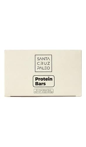 Santa Cruz Paleo Protein Bar – 20g Grass-Fed Whey & Collagen Protein – Wildflower Honey Sweetened, No Seed Oils, High Protein Snack Bar (Vanilla Flavor, Pack of 10) thumbnail 5