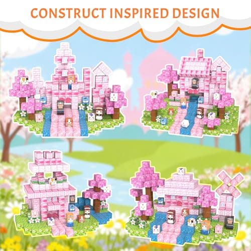 Vdealen 300 PCS Magnetic Blocks-Magnetic Building Blocks, Stacking Magnetic Cubes Toy for Kids, STEM Montessori Sensory Toys for Boys and Girls Age 3 4 5 6 7 8 9 10 11 12 Christmas Birthday Gift thumbnail 3