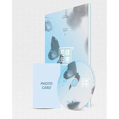 BTS KPOP [Blue Ver.] In The Mood For Love PT.2 BANGTAN BOYS 4th Mini Album CD + Photobook +Photocard thumbnail 3