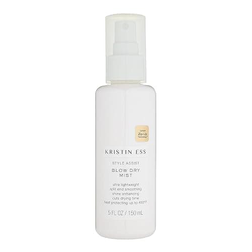 Kristin Ess Heat Protection Blow Dry Spray for Hair - Frizz Control + Anti-Humidity - Thermal Heat Protectant & Blowout Spray 450 Degrees - Adds Shine, Smooths, & Anti-Frizz - Pear Fragrance - Image 1