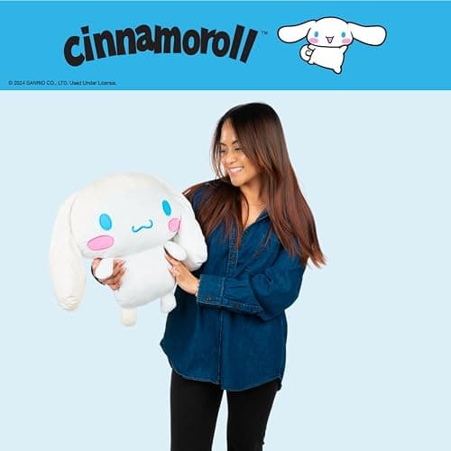 Cinnamoroll Bedding Super Soft Cozy Decorative Cuddle Pillow, (Officially Licensed Product) By Franco Collectibles thumbnail 4