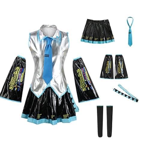 TFRVMA Costume Uniform Dress Outfit Full Set Women Party Suit With Wig thumbnail 6
