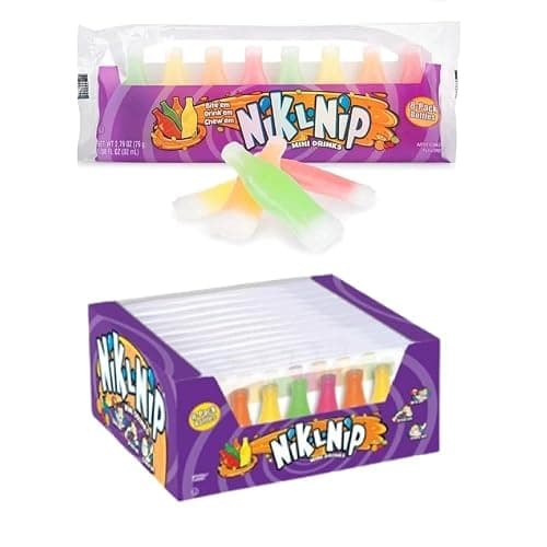 Sidsons – Mini Drinks Candy Wax Bottles – Retro Fruity Liquid Sweets – Every Pack Contains 8 – 24 to 96 Mini Bottles – Gluten & Peanut-Free – Kids Treats & Party Bag Fillers (2) thumbnail 2
