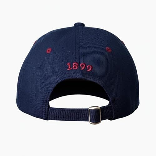 Icon Sports Official FC Barcelona Blaugrana Two-Tone Baseball Cap | Adjustable Strap with Buckle Closure | Embroidered FCB Crest & Barça Side Logo for Men & Women thumbnail 4