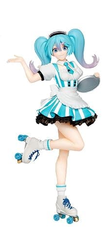 Taito Hatsune Miku Costumes Cafe Maid Version Figure, 7" - Image 1