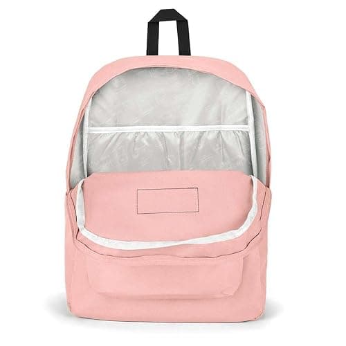 JanSport SuperBreak Plus Backpack with Padded 15-inch Laptop Sleeve and Integrated Bottle Pocket - Spacious and Durable Daypack for Work and Travel - Misty Rose thumbnail 4