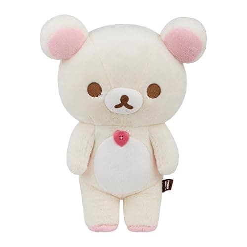 San-X Original Rilakkuma Hearts Sleeping Bag Plush - 15" Korilakkuma thumbnail 6