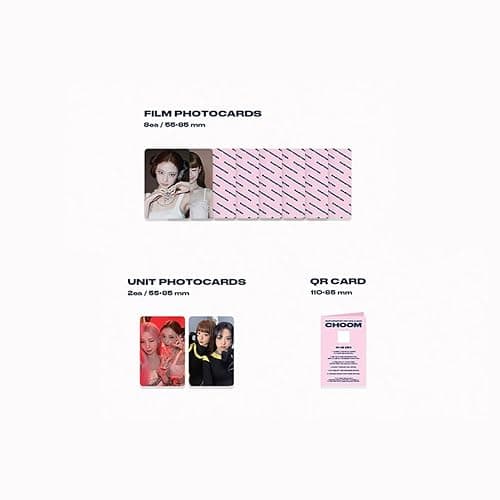 CHOOM 3rd Mini Album Plush Keyring Ver. / Random Outcase + Film Photocards + QR Card + 4 Extra Photocards Official K-POP Sealed Album thumbnail 5