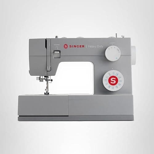 SINGER® Heavy Duty 4423 (Grey) High Speed Sewing Machine + Accessories | 23 Built-In Stitches Deliver 97 Stitch Applications | 50% More Power, 1100 Stitches/Min | Metal Frame, 1-Step Buttonhole thumbnail 10