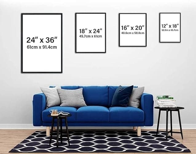 Blue Retro “Take A Seat Sweet Cheeks” Wall Art, Funny Quote Poster Print, Bathroom Wall Decor, Guest Room Home Decor (Unframed) (11x14) thumbnail 6