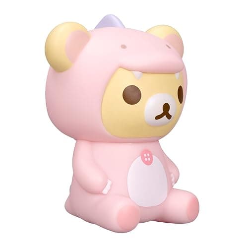 San-X Original Rilakkuma Plays with Dino Vinyl Figurine Toy - 3" Korilakkuma thumbnail 6