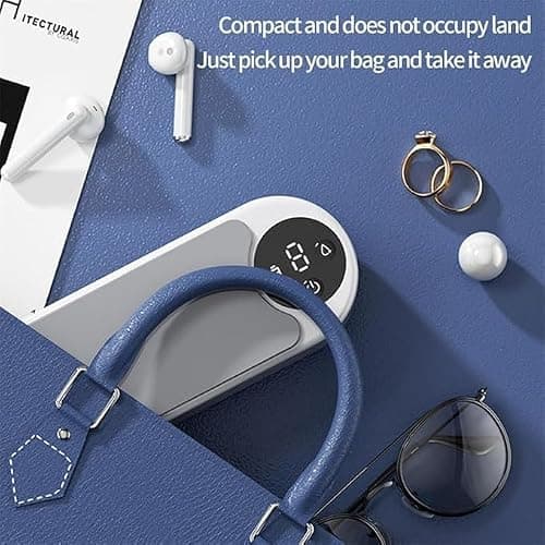 Ultrasonic Jewelry Cleaner Machine, 450ml Multifunction Home Cleaner for Glasses, Rings, Earrings - Safe & Deep Clean for Makeup Brushes, Dentures, Watches with Timer thumbnail 5