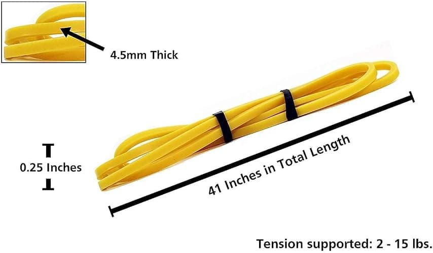 Draper's Strength Heavy Duty Resistance Stretch Loop Bands for Powerlifting Workout Exercise and Assisted Pull Ups thumbnail 3