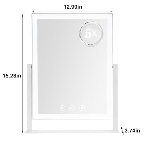 Vikert Lighted Makeup Mirror thumbnail 2