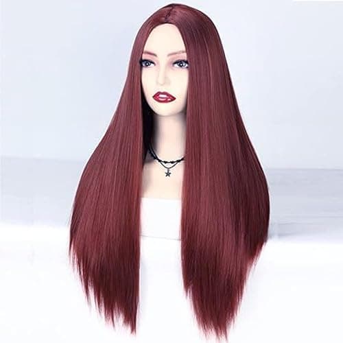 34 inch Echthaar Perücke Schwarz Frauen 4x1 Transparente Spitze vorne 150% Dichte Straight Wig Brazilian Virgin Human Hair Wig #33 Brown Wig 4x1 Lace Front Wig Human Hair thumbnail 3