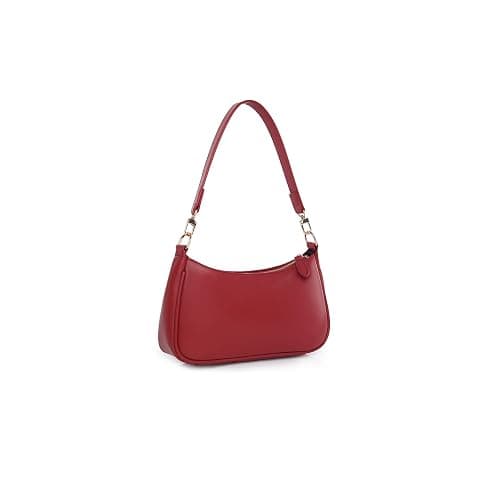 Shoulder Bag for Women with 2 Removable Straps and Zipper Closure Crossbody Bags Clutch Tote HandBags Purses - Image 1
