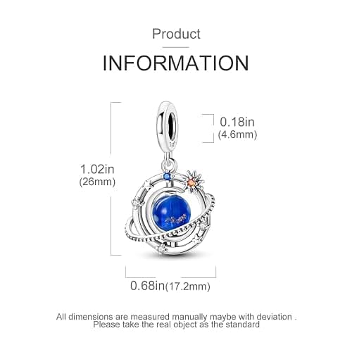 MULA 925 Sterling Silver Charms for Bracelets and Necklaces Cat Summer Dangle Pendants Camera Beads Charms Jewelry Charm for Women thumbnail 6