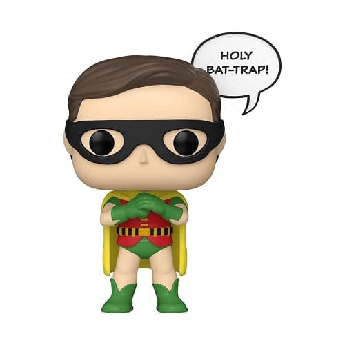 Funko Pop! Sayings: Batman 1966 - Robin - Collectable Vinyl Figure - Gift Idea - Official Merchandise - Toys for Kids & Adults - Superheroes Fans - Model Figure for Collectors and Display thumbnail 2