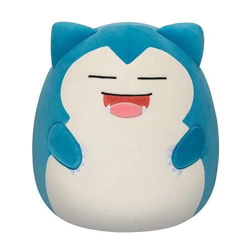 Squishmallows Pokemon Snorlax Plush Toy, 25 cm, Add Snorlax to Your Squad, Ultra-Soft Plush Stuffed Animal, Official Jazwares Plush Toy thumbnail 4