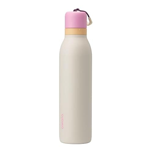 Owala FreeSip Twist Insulated Stainless Steel Water Bottle with Straw for Sports and Travel, BPA-Free, 24-oz, Daybreak - Image 1