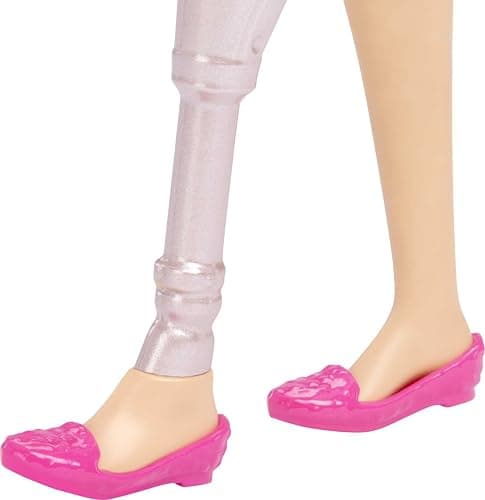Barbie Careers Fashion Doll & Accessories, Interior Designer with Prosthetic Leg in Removable Outfit with Tablet & Design Sheet thumbnail 4