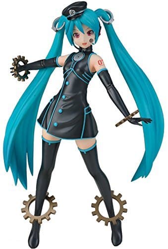 Sega Project Diva Arcade Future Tone Hatsune Miku Super Premium Action Figure Selfish Plant Manager, 9.4" - Image 1