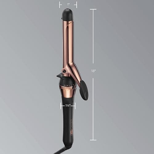 CONAIR INFINITIPRO Rose Gold Titanium 1-Inch Curling Iron, 1-inch barrel produces classic curls – for use on short, medium, and long hair thumbnail 5