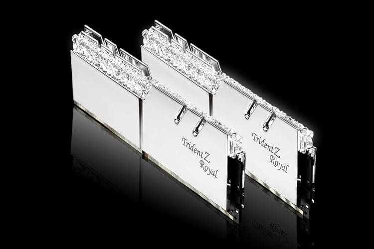 G.SKILL Trident Z Royal DDR4 3600MHz 2x8GB CL18 Plata thumbnail 6