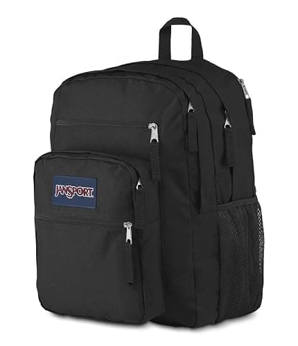 JanSport Laptop Backpack - Computer Bag with 2 Compartments, Ergonomic Shoulder Straps, 15” Laptop Sleeve, Haul Handle - Black thumbnail 10