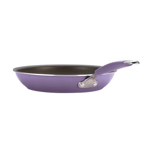 Rachael Ray Cucina Nonstick Cookware Pots and Pans Set, 12 Piece, Lavender Purple thumbnail 10