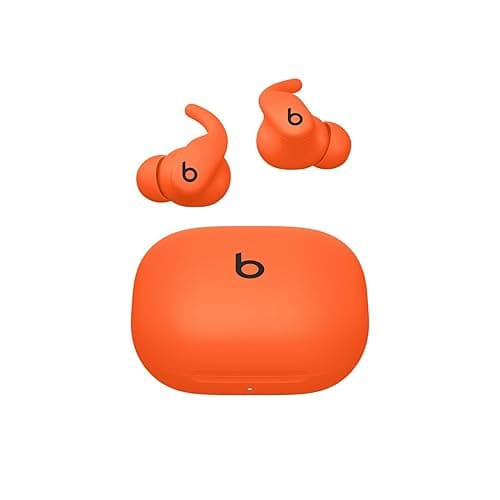 Beats Powerbeats Fit - Wireless Noise Cancelling Workout Earbuds with Secure-Fit Wingtips, Up to 30-Hour Battery Life, Sweat & Water Resistant, Apple & Android Compatible - Spark Orange - Image 1