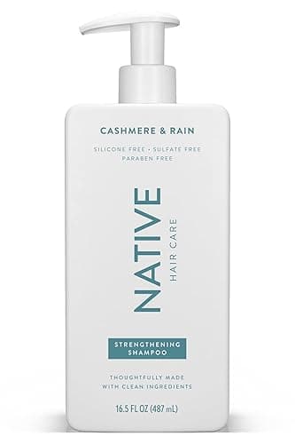 Native Cashmere & Rain Strengthening Shampoo and Conditioner Set 16.5 oz each, Blue - Image 1
