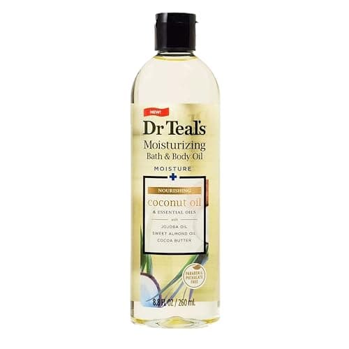 Dr. Teals Bath & Body Oil Variety Gift Set (2 Pack, 8.8oz Ea.) - Ultra Rich Shea Butter & Nourishing Coconut Oil - Essential Oils Hydrate Skin & Alleviate Daily Stress - At Home Spa Kit thumbnail 2