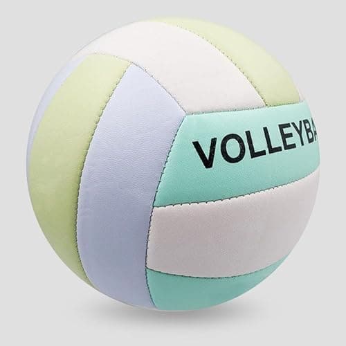 Volleyball Official Ball Thicker PU Waterproof Soft Beach Volleyball Official Size for School, Indoor, Outdoor and Play Game Gym Workout thumbnail 2