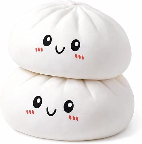 Giant Mystery Dumpling Squishy, 4 Inch Jumbo Dumpling Stress Ball, Squishy Bun, Anxiety Relief Fidget, Soft Squeeze Decompression Dough for Adults Classroom Prizes & Party Favors (Purple) thumbnail 3
